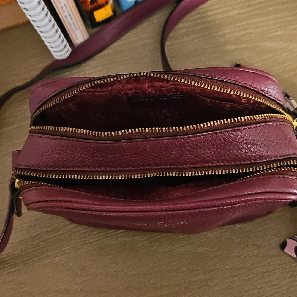 Kate Spade Camera Bag 2 Compartment Maroon